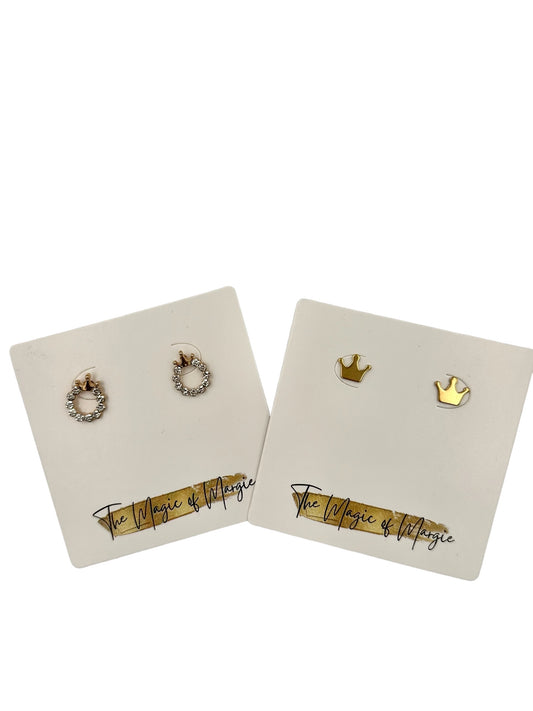 Crown Earrings